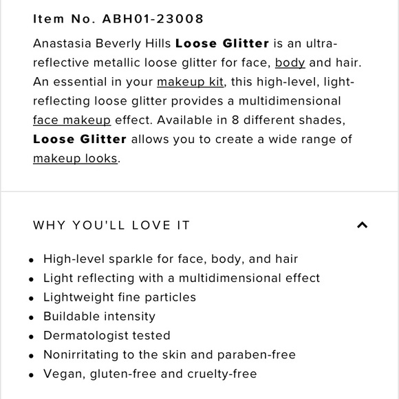 Anastasia Beverly Hills Loose Glitter in Royal - Picture 6 of 7